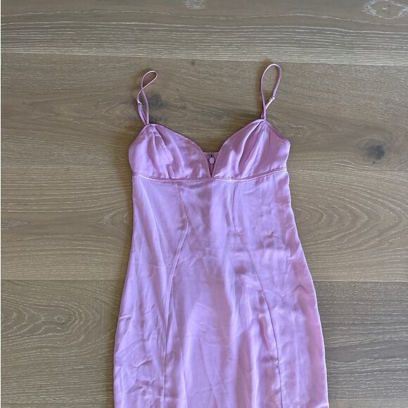 House of CB Maxi Dress Sleeveless Loren Size S Pink - Picture 2 of 5